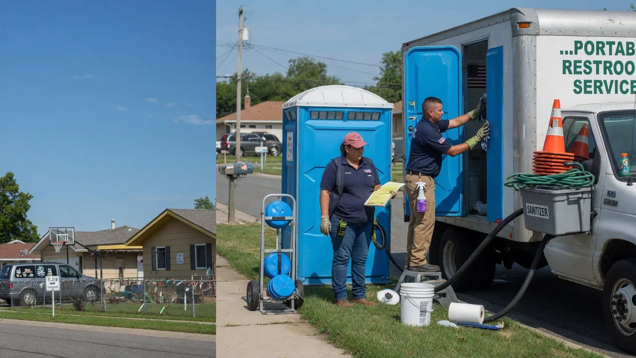 Portable Toilet Rental in Gary, IN near me